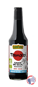 Rappel produit Tamari sauce de soja réduit en sel -25% 50cL DANIVAL