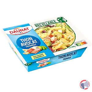Rappel produit Salade ECOPACK Thon Avocat Fromage Daunat