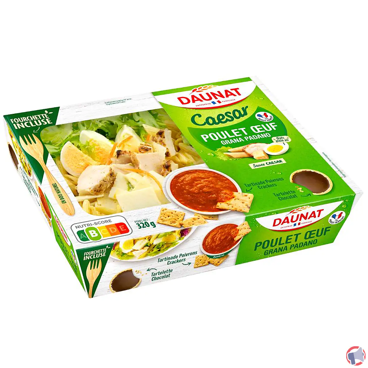 Rappel de salades Daunat : risque de salmonellose