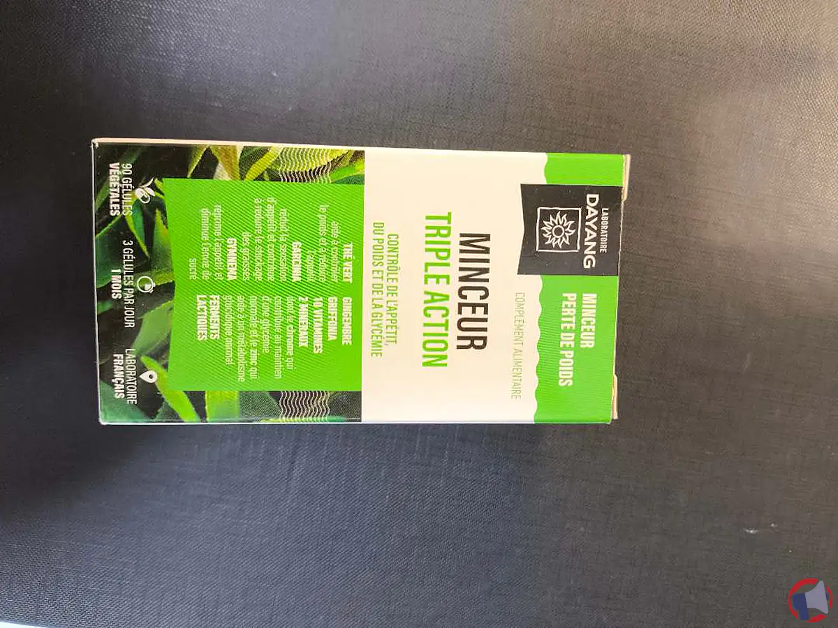 Rappel produit : DAYANG MINCEUR TRIPLE ACT - 90 gélules