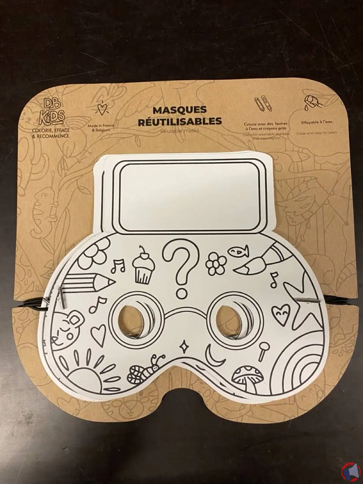 Rappel de masques réutilisables et coloriables DB Kids : un danger pour les enfants