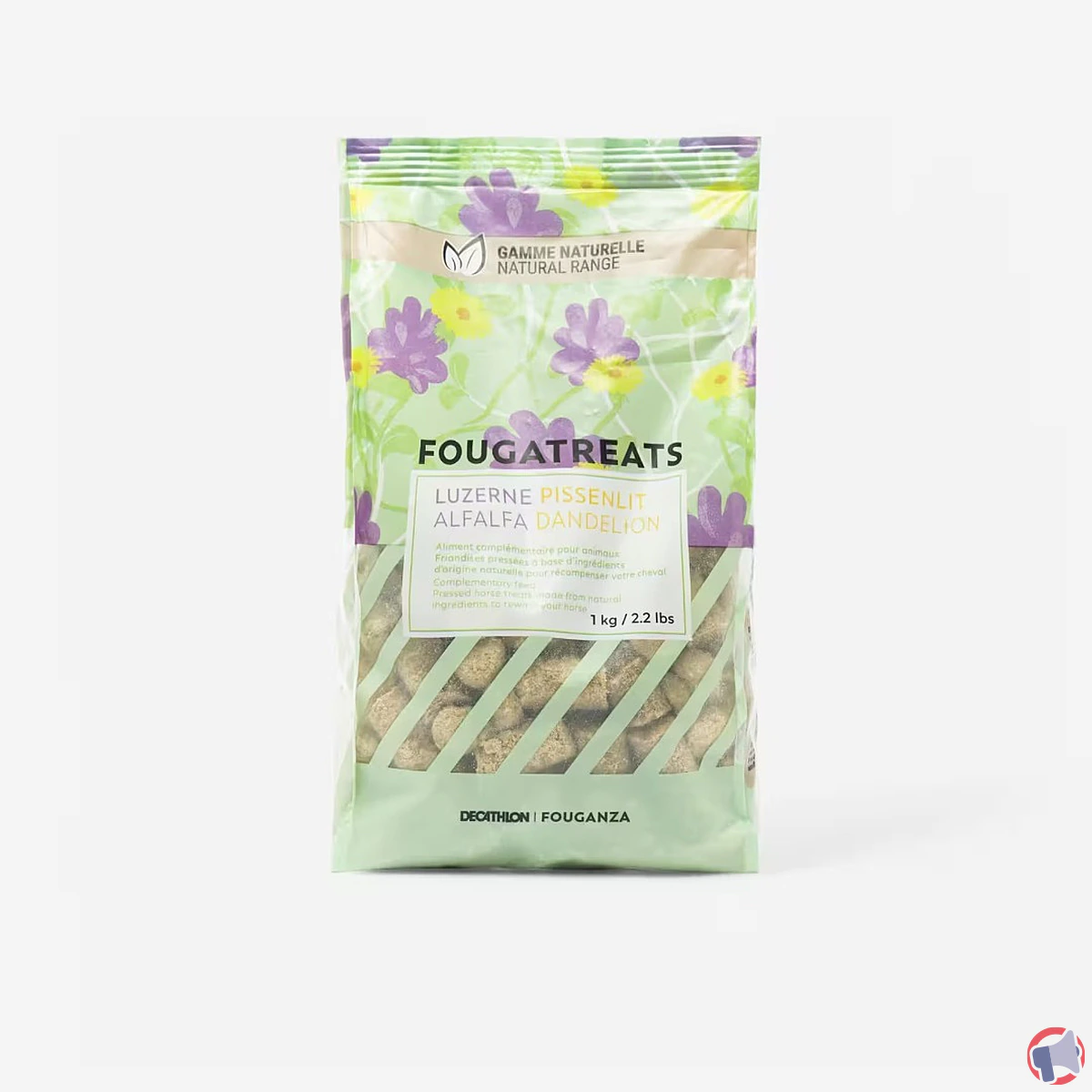 Rappel produit : fougatreat naturelle 1kg pissenlit luzerne – risque de présence de corps étranger métalliques