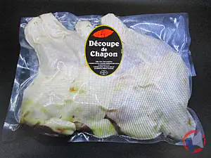Rappel produit CUISSES CHAPON 450-550 S/V x4 Découpe de chapon