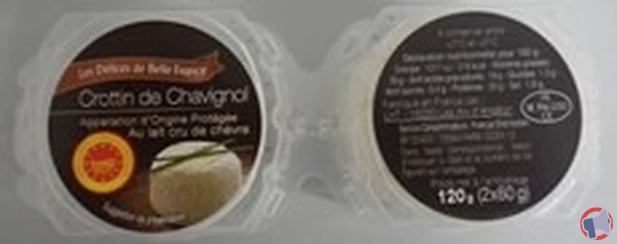 Rappel de produit : chavignol AOP Belle France en raison de la présence d'E.coli