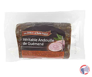 Rappel produit VERITABLE ANDOUILLE GUEMENE DBF PV ENVIRON 270 G DELICES DE BELLE FRANCE