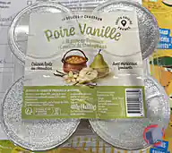 Rappel produit DESSERT POIRE VANILLE Les délices du chaudron (photo numéro 1)