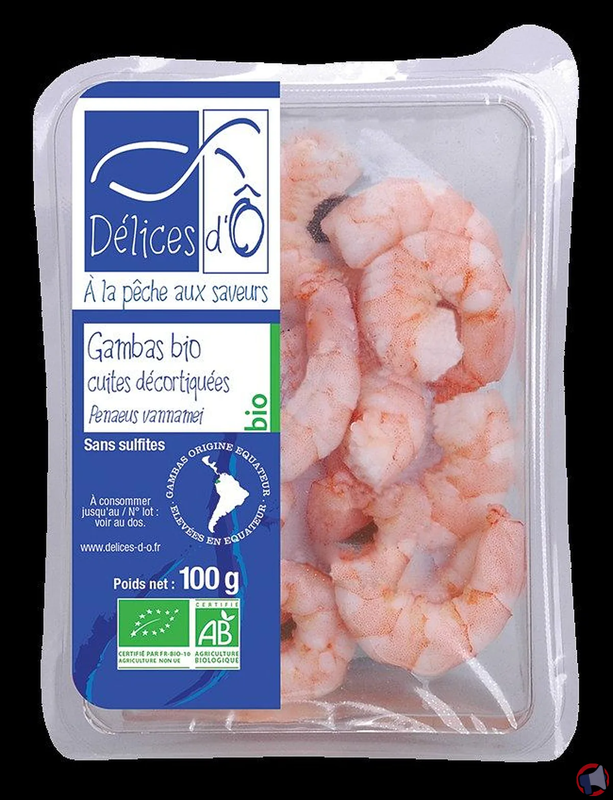 Rappel des délices de gambas cuites décortiquées : analyse et consignes de sécurité