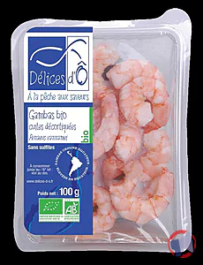 Rappel produit Gambas cuites Décortiquées Délices d'ô