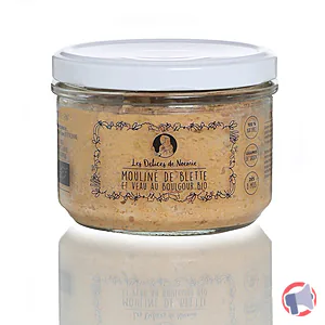 Rappel produit Mouliné de blette et veau au boulgour bio LES DELICES DE NOEMIE