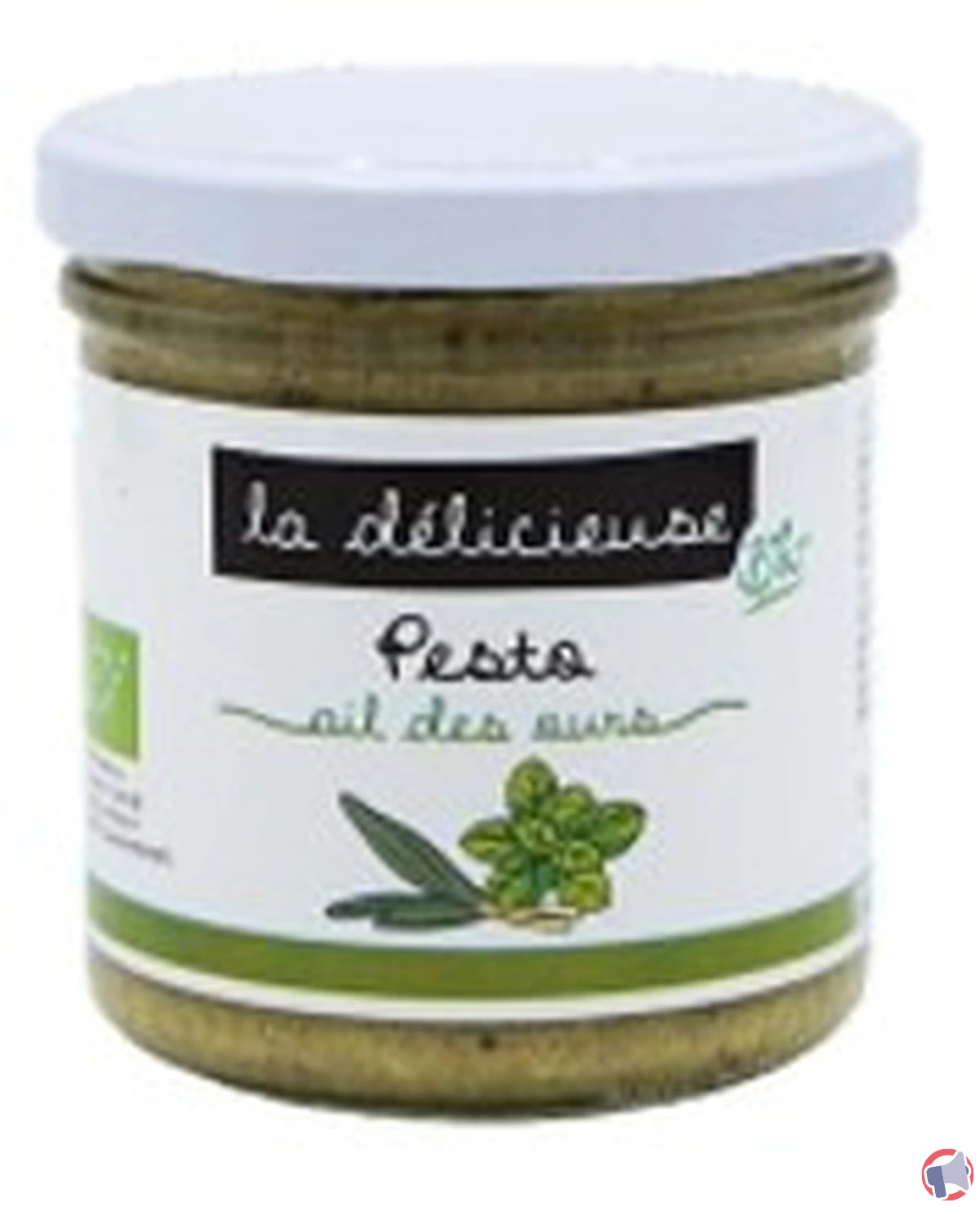 Rappel : Délicieuse pesto ail ours 135g