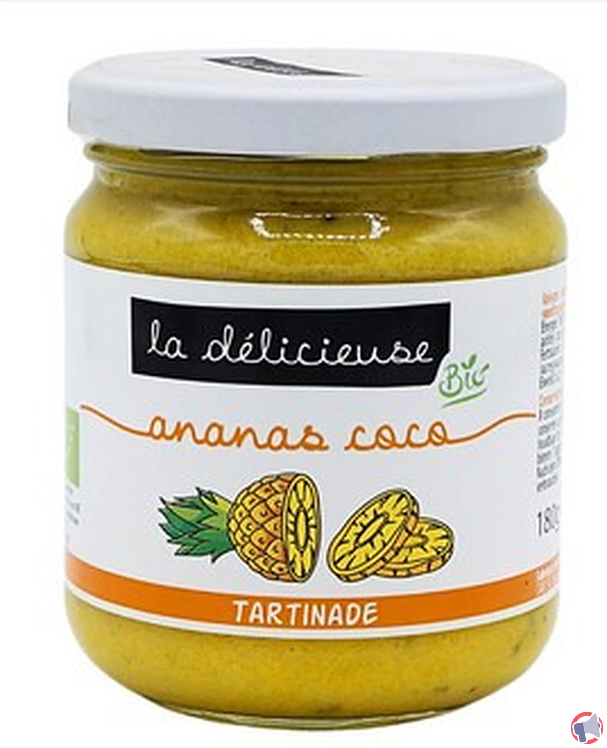Rappel du produit : Délicieuse Tartinable Ananas Coco 180g – Mise en garde et informations consommateur