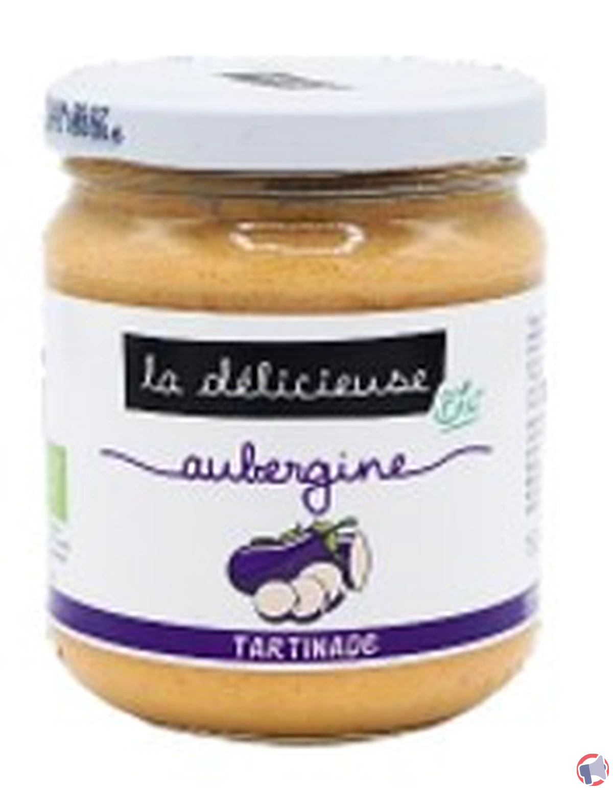 Rappel : délicieuse tartinable aubergine 180g