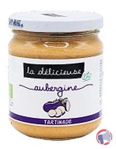 Rappel produit Tartinable Aubergine 180g La Délicieuse