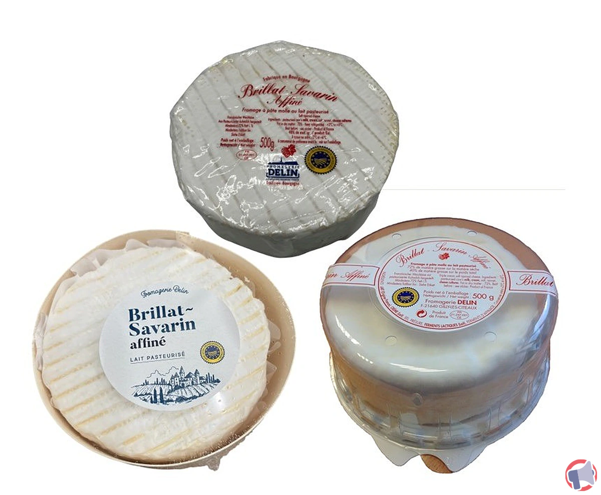 Rappel du fromage Delin Brillat Savarin Affine IGP 500g : précautions et sécurité alimentaire
