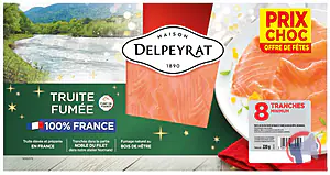 Rappel produit TRUITE FUMEE DELPEYRAT