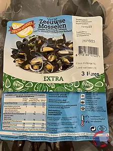Rappel produit Moules hollande Delta MOSSEL