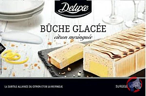 Rappel produit Bûche glacée Deluxe