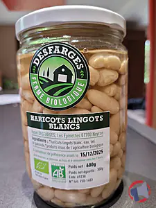 Rappel produit HARICOT LINGOT BLANC EN CONSERVE DESFARGES