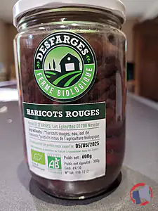 Rappel produit HARICOT ROUGE EN CONSERVE DESFARGES