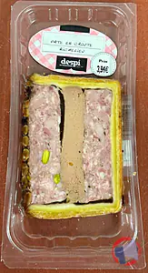 Rappel produit PATE CROUTE RICHELIEU DESPI LE CHARCUTIER