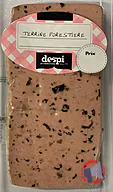Rappel produit TERRINE FORESTIERE DESPI