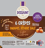 Rappel produit Crêpes goût caramel au beurre salé Dessaint authentique gourmand (photo numéro 1)