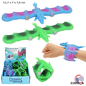 Rappel produit Dino World Bracelet à clip Dino World