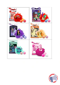Rappel produit Coffret de bain CARS /WISH /STITCH /ARIEL /SIMBA /BARBIE Disney et Barbie