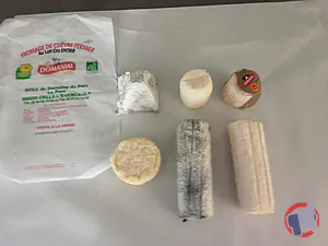 Rappel produit fromage de chevre au lait cru domaine du parc
