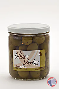 Rappel produit olives vertes Domaine Rocheville