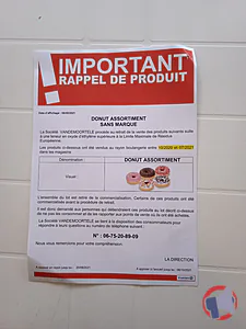 Rappel produit DONUTS MULTI PARFUMS