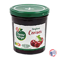 Rappel produit CONFITURE CERISES 370G DOUCEUR DU VERGER (photo numéro 1)