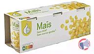 Rappel produit Maïs doux en grains (photo numéro 1)