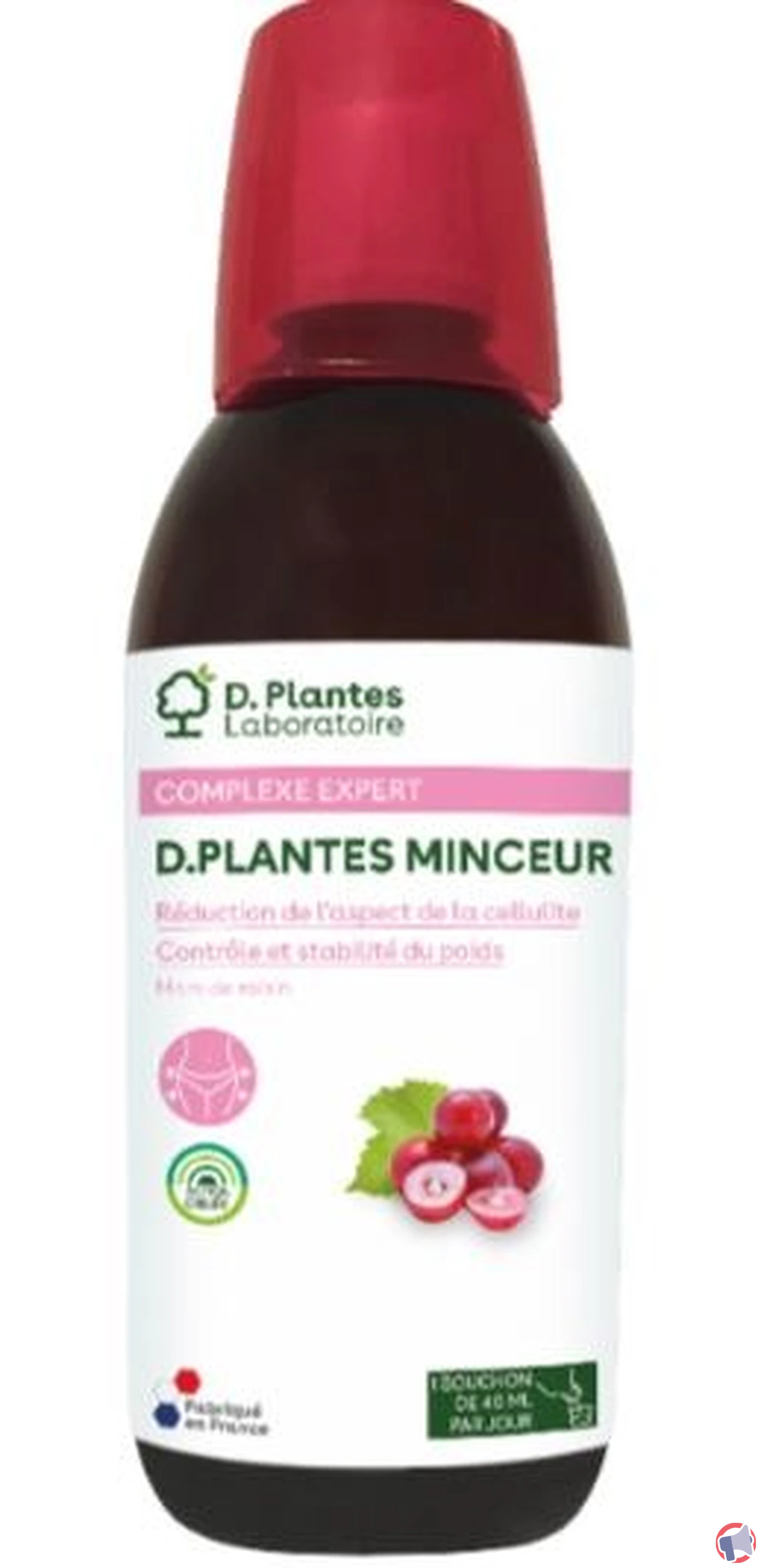 Rappel produit : D. Plantes Minceur Solution à boire 500 ml