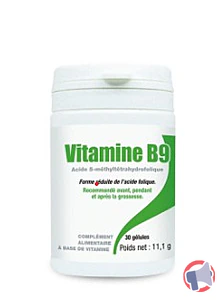 Rappel produit VITAMINE B9 DPLANTES