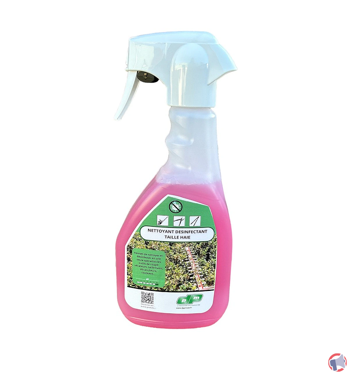 Rappel produit : nettoyant désinfectant taille-haie DPPM