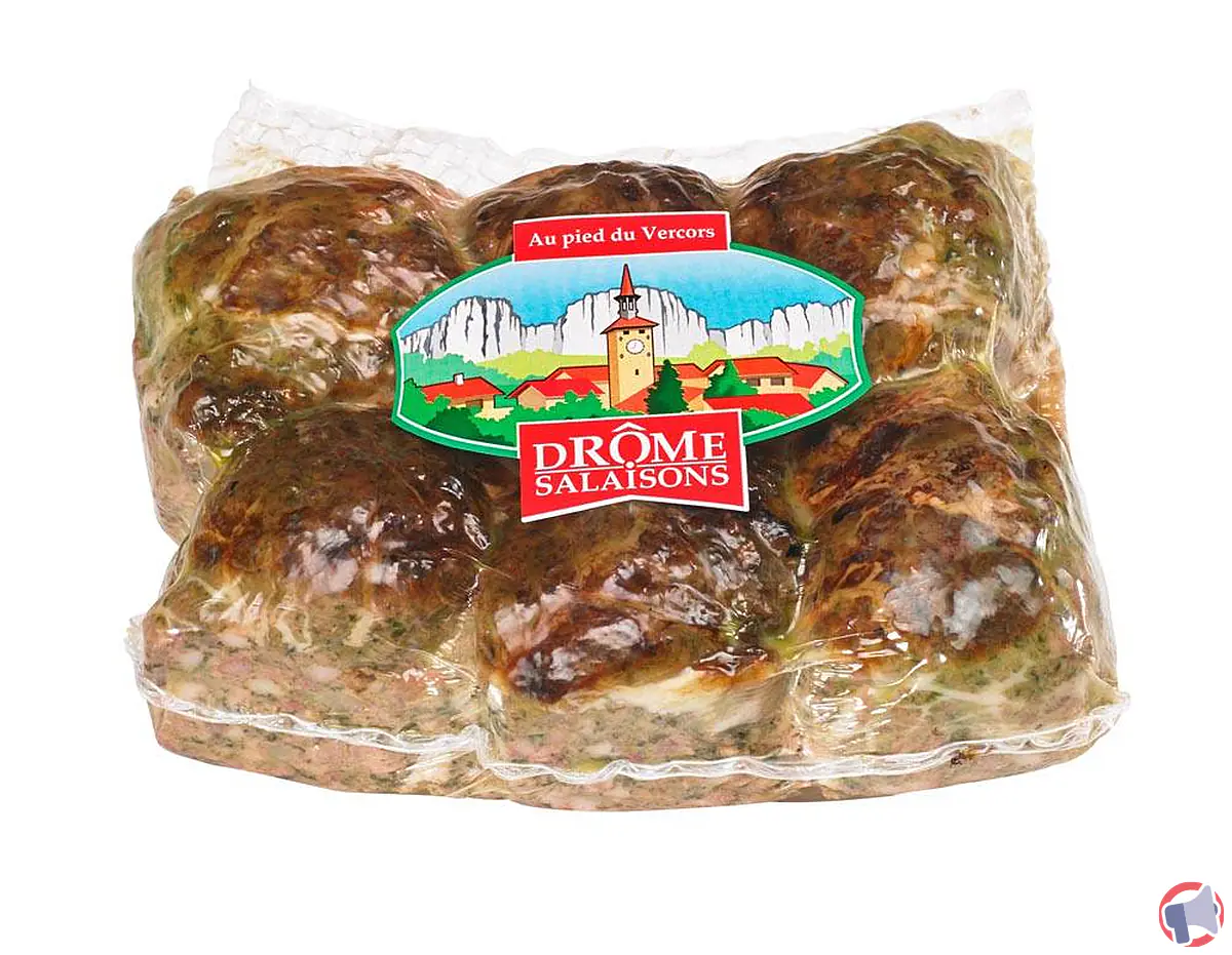 Rappel drôme salaisons : caillette dromoise (boule)