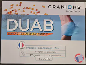 Rappel produit DUAB 20 GELULES DUAB