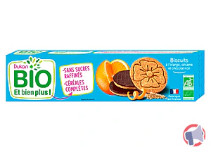 Rappel produit Biscuit Bio orange sésame et chocolat noir 160g DUKAN BIO ET BIEN PLUS
