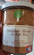 Rappel produit DUTEL / La Bourgeoterie TEURGOULE MAISON AU LAIT BIO