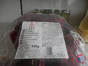 Rappel produit Piments séchés EAGLOBE