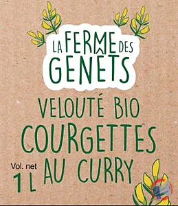 Rappel produit Conserve : Velouté courgette curry EARL les Genets