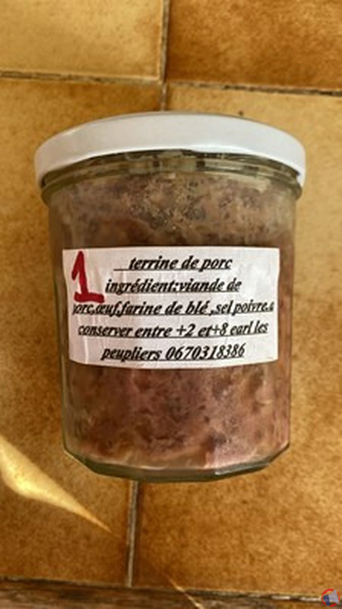 Rappel de terrine de porc Earl les peupliers pour risque de botulisme