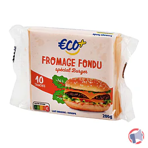 Rappel produit FROMAGE FONDU BURGER x10 – 200g ECO+