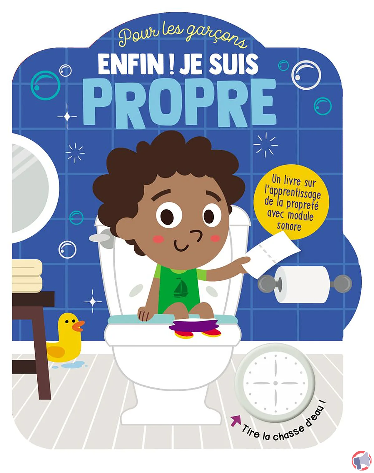 Rappel de livres pour enfants 'Enfin, je suis propre' par Éditions 'petits génies'