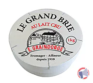 Rappel produit Brie au lait cru 1kg E.Graindorge (photo numéro 1)