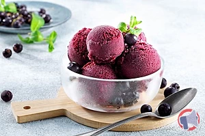 Rappel produit Sorbet plein fruit cassis Eismann