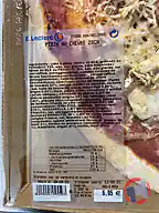 Rappel produit pizza au chèvre E.LECLERC MONTBELIARD (photo numéro 2)