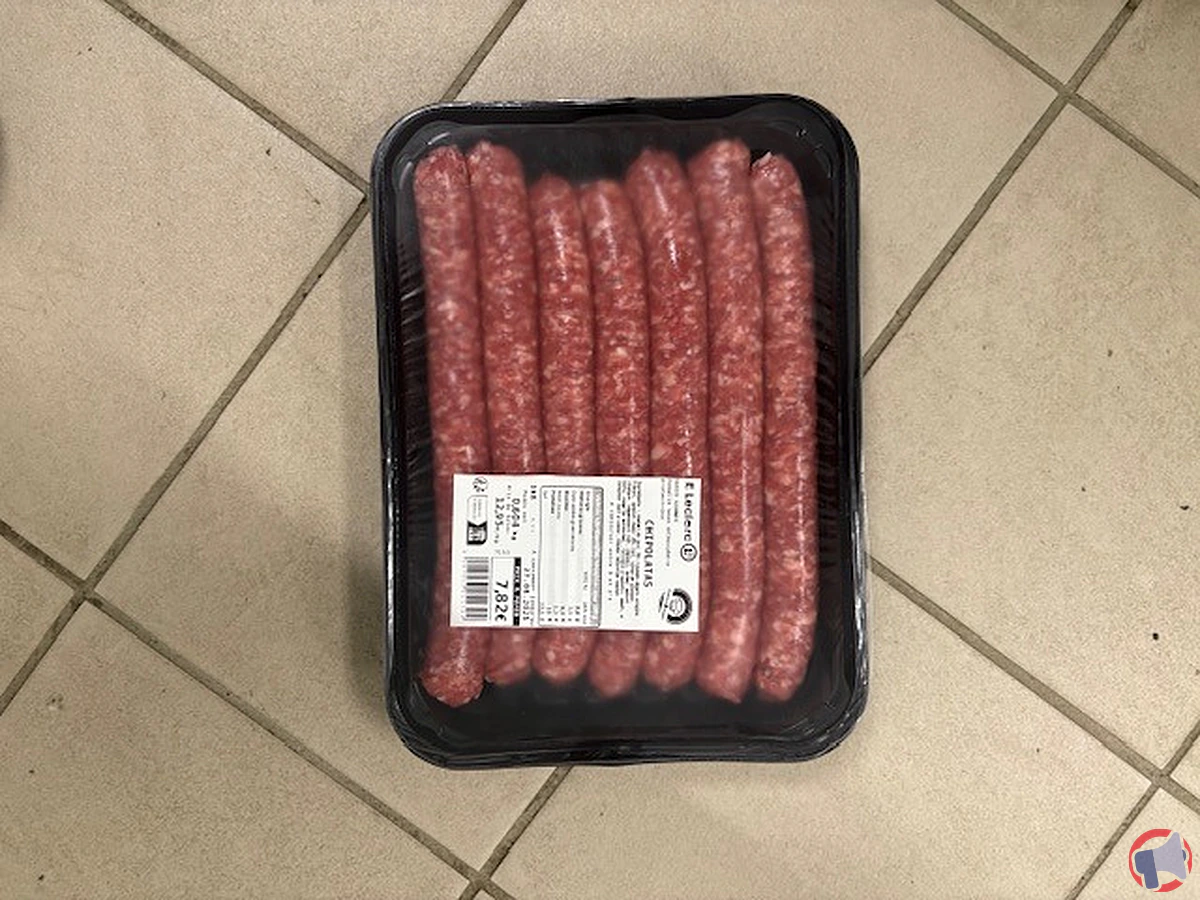 Rappel de produit : Chipolatas E.Leclerc Vannes - Comme à la maison