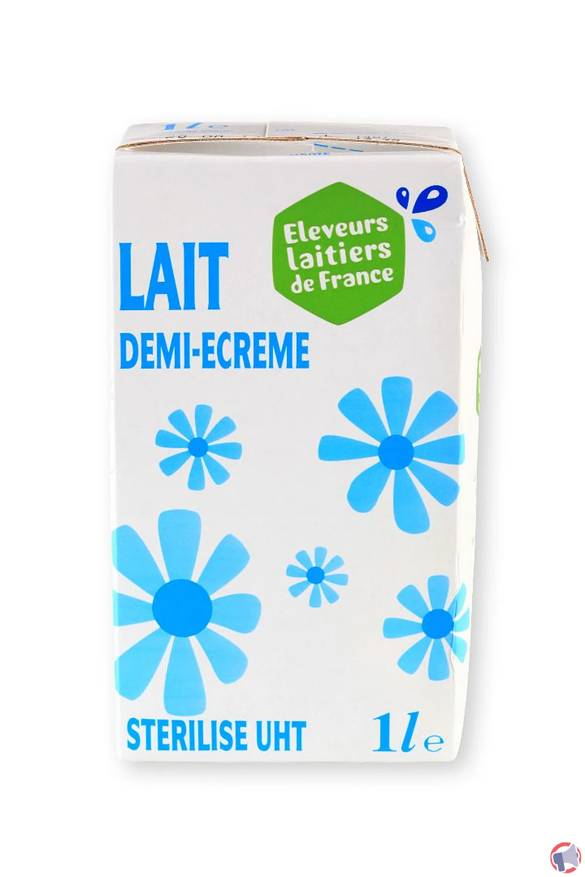 Rappel : lait demi-écrémé stérilisé uht « france lait » (éleveurs laitiers france)